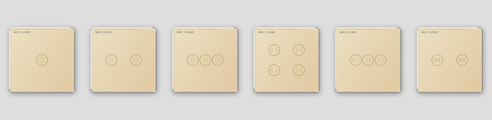 卓雅智能麵板係（xì）列（金）