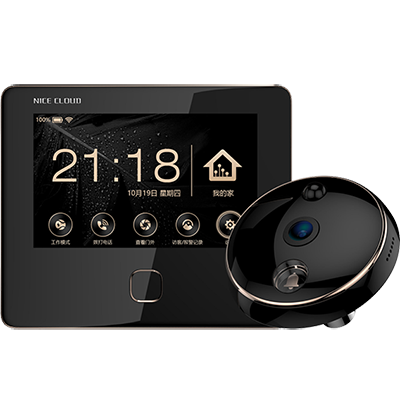 5寸觸摸屏（píng） 高清智能門（mén）禁Q51